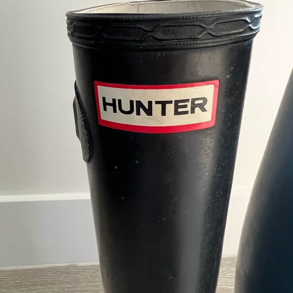 Hunter Original Tall Rain Boots- matte black - Picture 7 of 7
